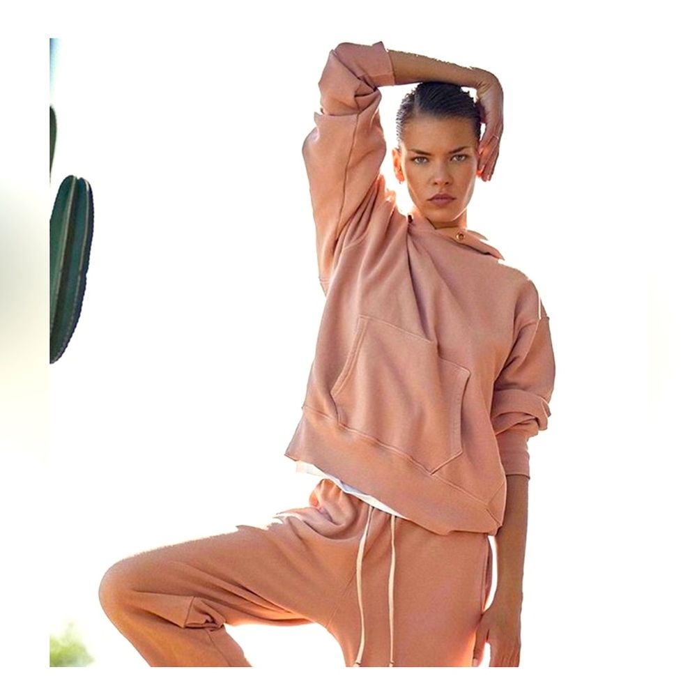 Les Tien Cotton Hoodie Jogger Set